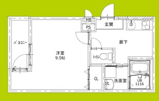 フジパレス阪急園田ＷＥＳＴIII番館の物件間取画像